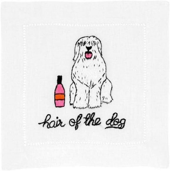 August Morgan Hair of the Dog Set of 4-White-O/S | Amazon (US)