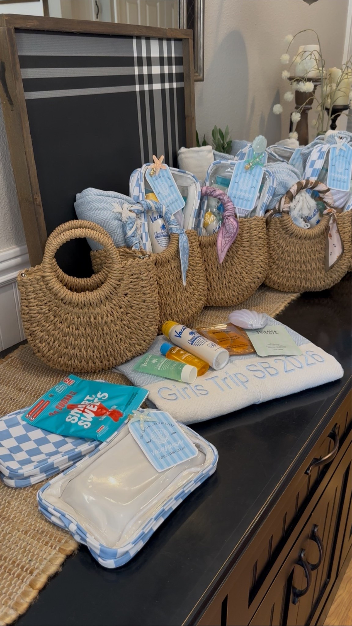 How cute are these totes?! So fun to fill with a few items. Great for party favors, bachelorette weekends, summer birthdays & so much more!☀️🩷☀️🩷

#LTKSeasonal #LTKWedding #LTKstorytime