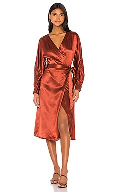 LPA Piper Dress in Copper from Revolve.com | Revolve Clothing (Global)