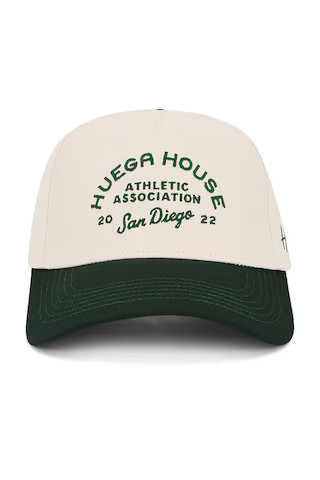 Huega House Athletic Association Hat in Green & Natural from Revolve.com | Revolve Clothing (Global)