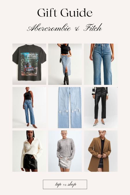 Shop these must haves from Abercrombie! The best jeans I’ve purchased. 