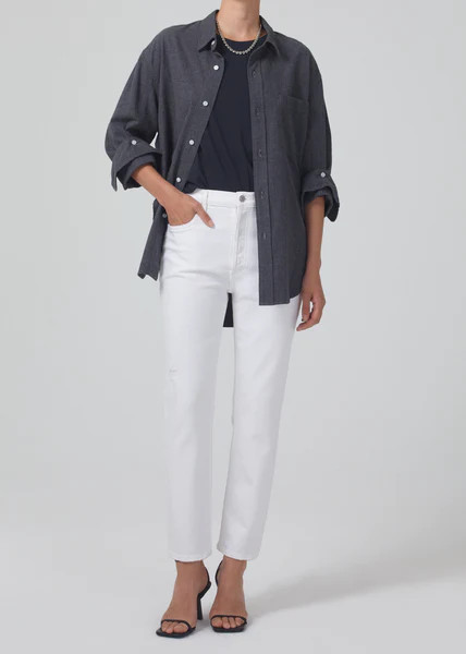 Jolene High Rise Vintage Slim in White Out | Citizens of Humanity
