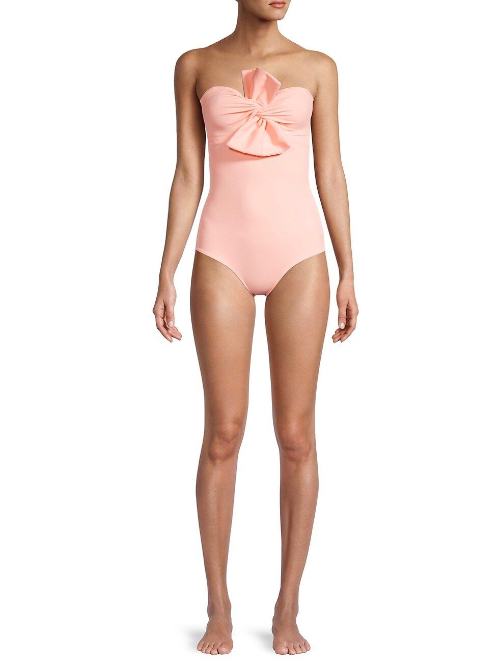 Costa Careyes Malaga Bow One-Piece Swimsuit | Saks Fifth Avenue