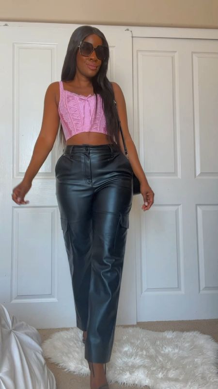 baybee I am wearing leather alllll season long! I saw these pants and knew I had to get them. They’re perrrrrfect 🥰 

#LTKsalealert #LTKstyletip #LTKfindsunder100