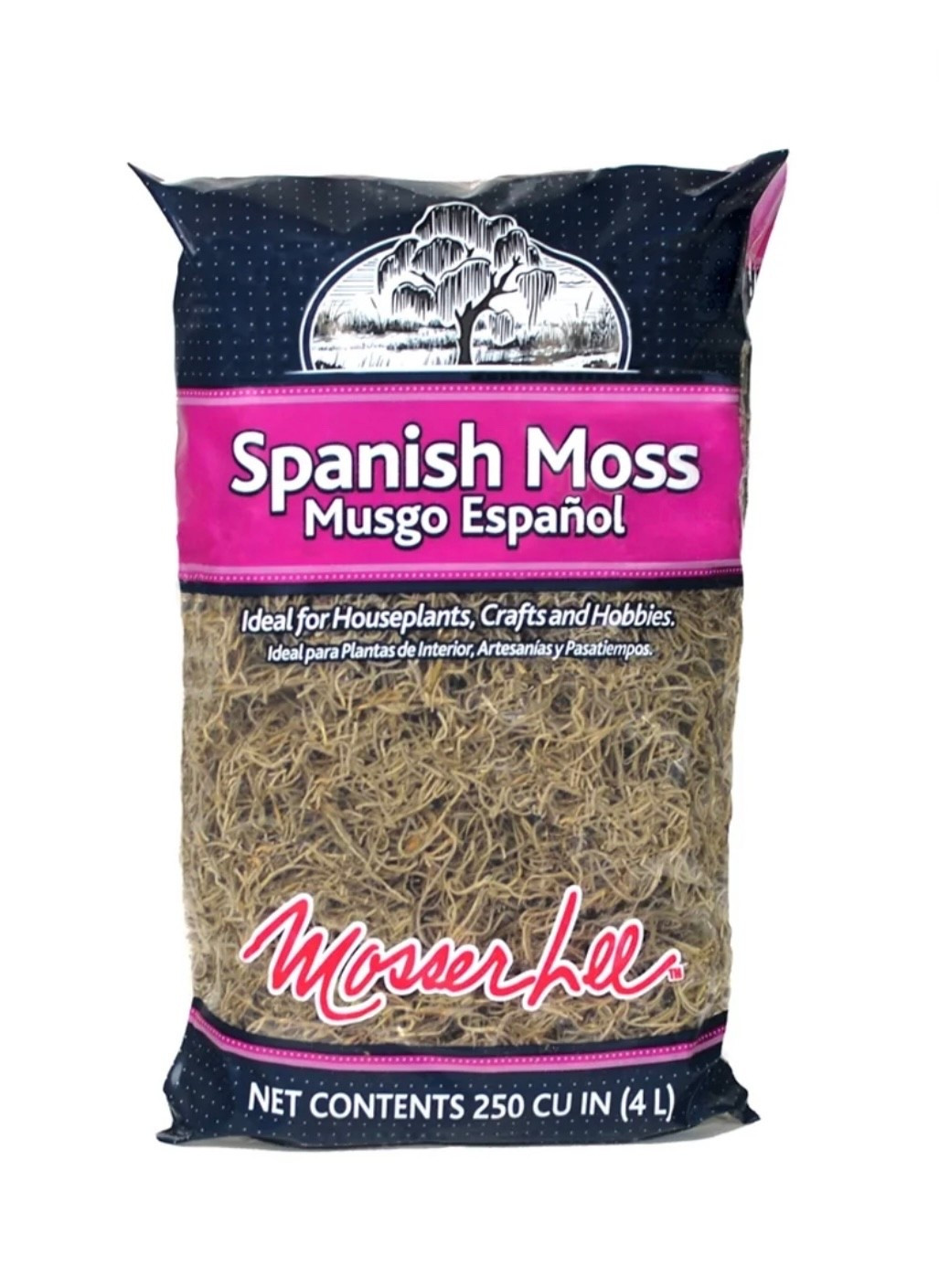 Mosser Lee Decorative Spanish Moss Soil Cover in Grey for multi use (plants/crafts) , 250 cu. in

#LTKHome