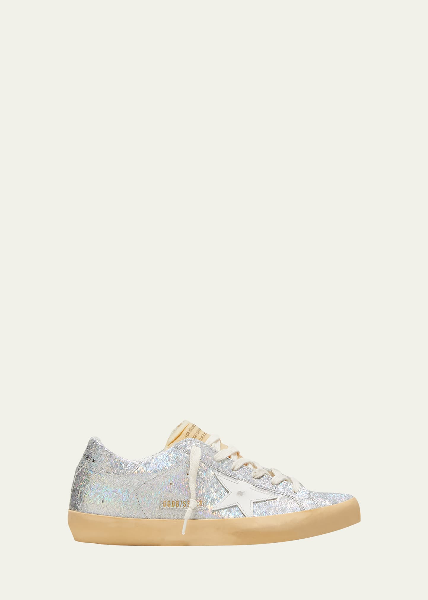 Golden Goose Superstar Glitter Low-Top Sneakers | Bergdorf Goodman