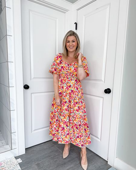 Bring on warm weather! This floral dress from Amazon is perfect. I love the peek-a-boo detail under the bust 🤩

#LTKFind #LTKunder50 #LTKSeasonal
