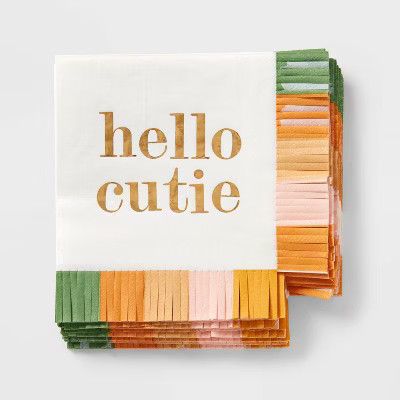 Orange Baby Shower Lunch Napkin 30ct - Spritz™ | Target