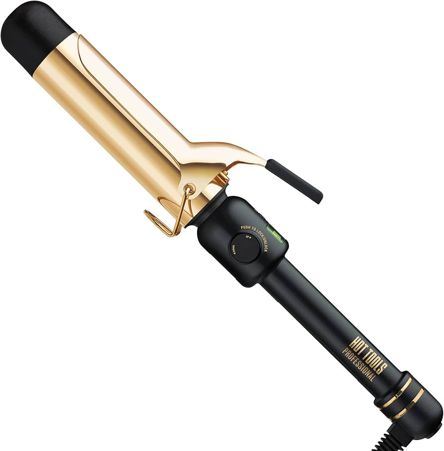 HOT TOOLS Professional 24K Gold 1-1/2'' Digital Curling Iron, 1 ct. | Amazon (US)