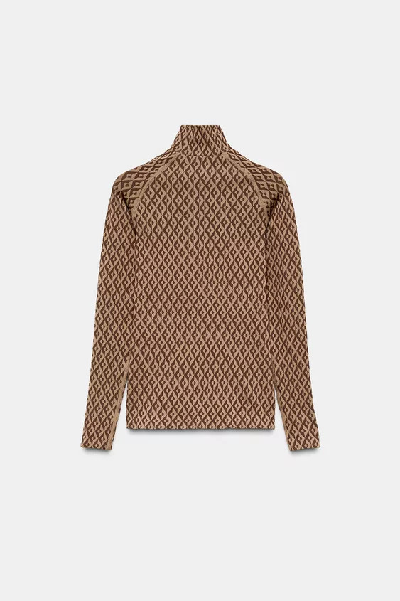 JACQUARD SEAMLESS THERMOLITE® CORE THERMAL T-SHIRT SKI COLLECTION | Zara UK