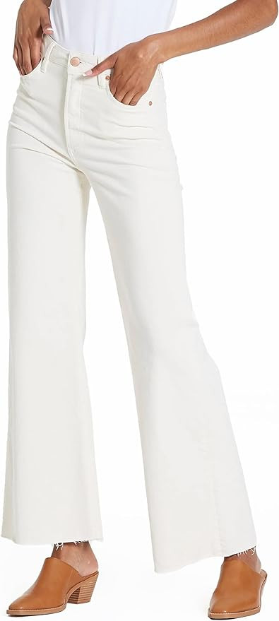 DEAR JOHN Fiona Wide Leg Women's Jeans High Rise | Amazon (US)