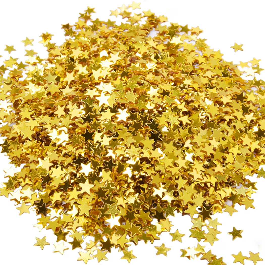 eBoot Star Confetti Table Confetti Metallic Foil Stars Sequin for Party Wedding Decorations, 30 G... | Amazon (US)