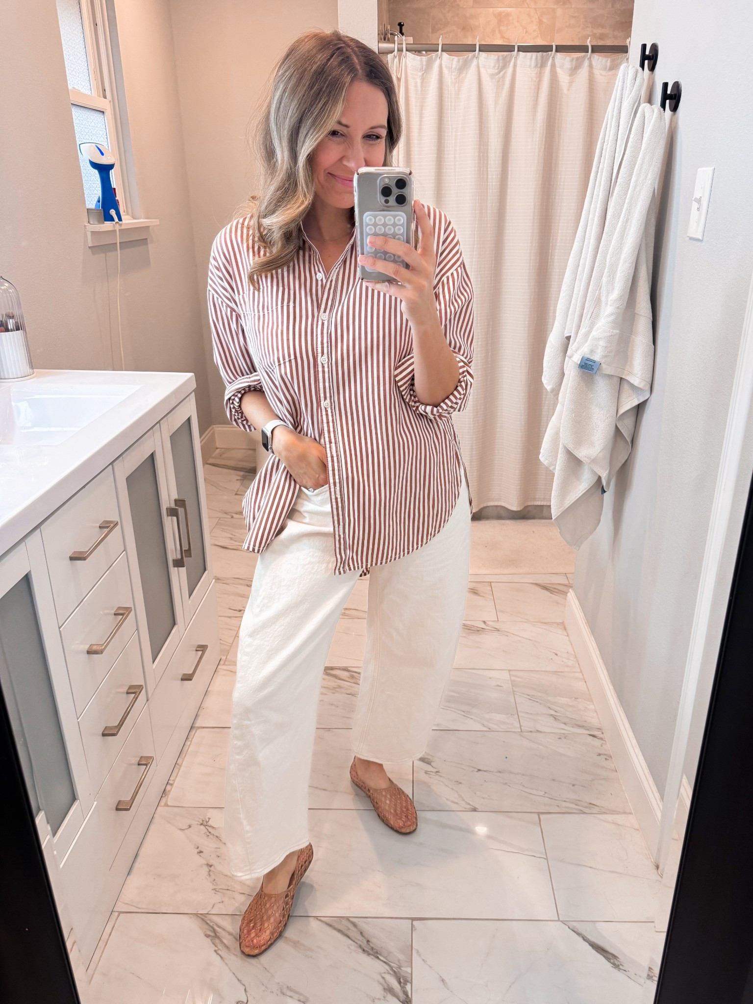 Linked similar tops! 

#LTKOver40 #LTKootd #LTKmomlife