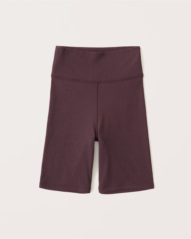 Women's Seamless Rib Bike Shorts | Women's Bottoms | Abercrombie.com | Abercrombie & Fitch (US)