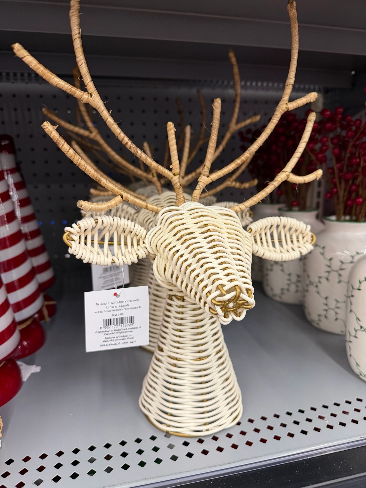 Rattan reindeer- Serena and Lily vibes! Walmart home decor. Walmart Christmas home. Walmart holiday time collection. Walmart woven reindeer.

#LTKSeasonal #LTKHome #LTKstorytime