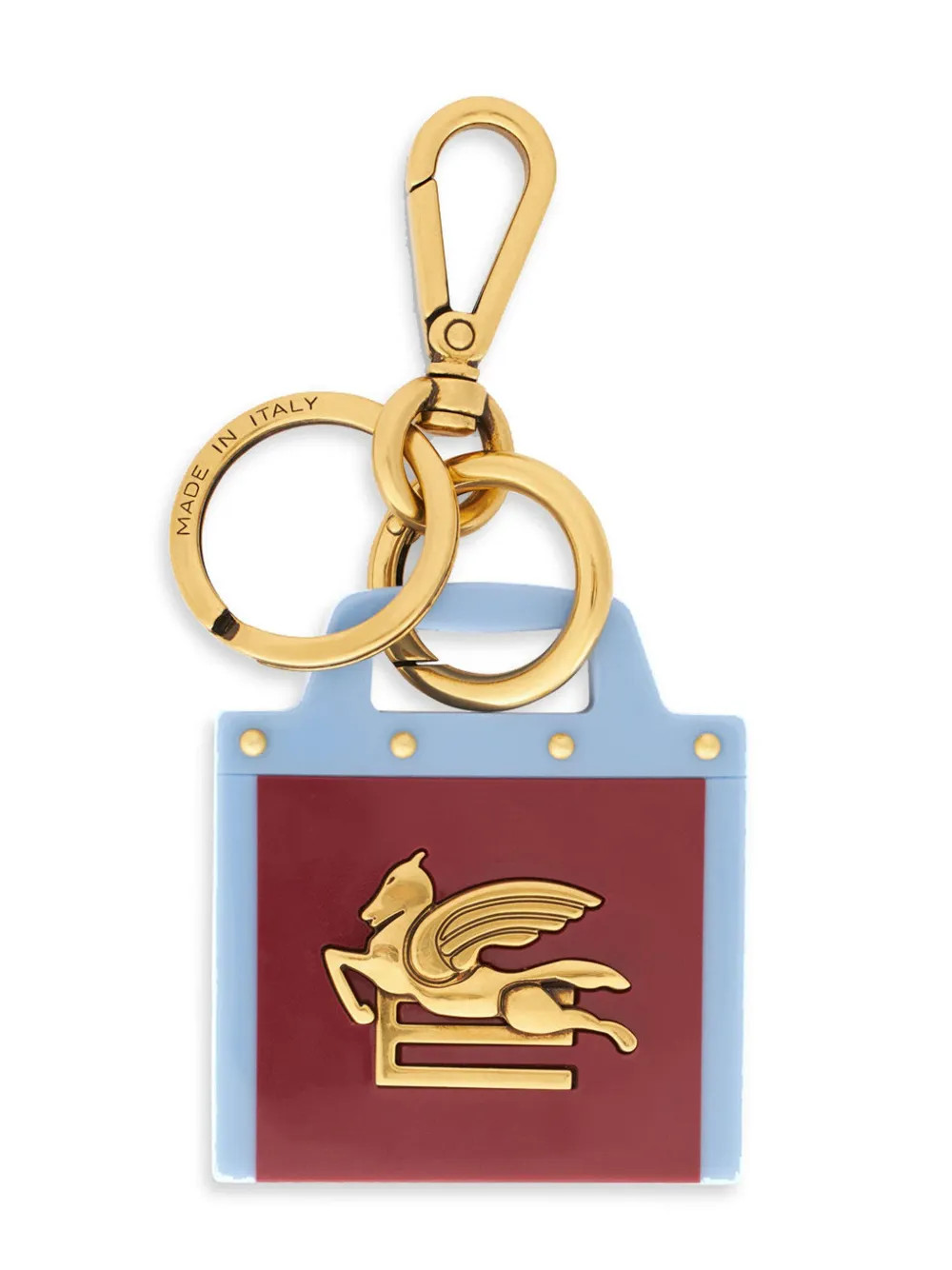 ETRO Love Trotter Pegaso-motif Keyring - Farfetch | Farfetch Global