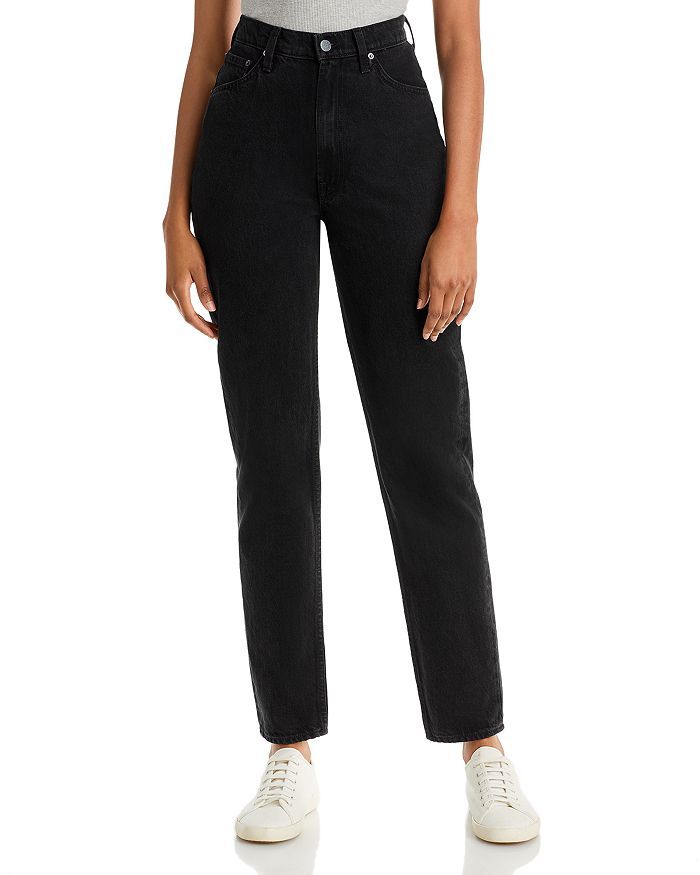 Twizzy High Rise Straight Leg Jeans in Smacking G | Bloomingdale's (US)