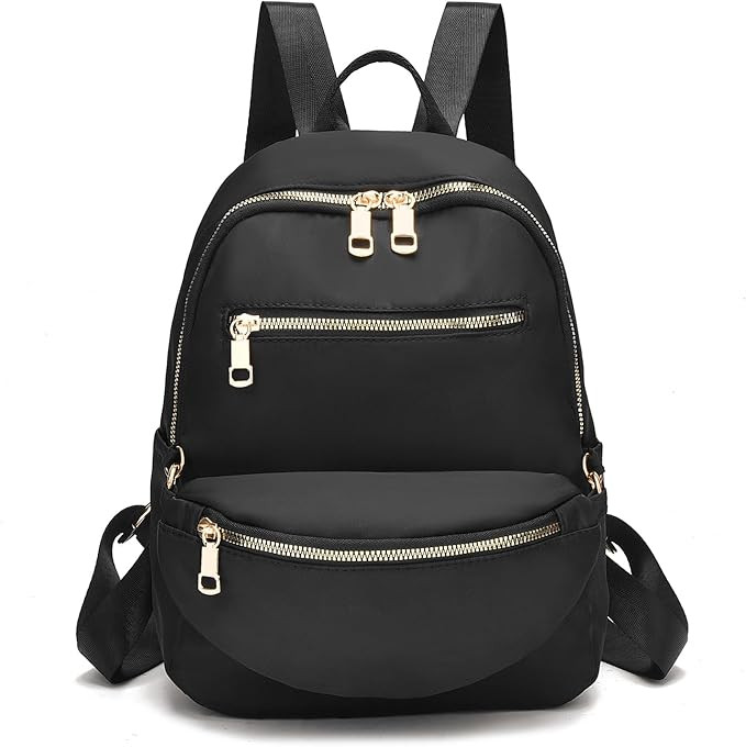 I IHAYNER Nylon Backpack Purse for Women 2pcs Small Casual Daypack Fashion Multipurpose Mini Back... | Amazon (US)