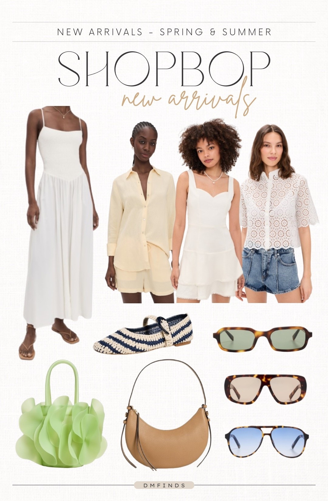 new arrivals at SHOPBOP // summer dress. spring outfit. sunglasses. new it bag. #LTKstyletip #LTKSeasonal