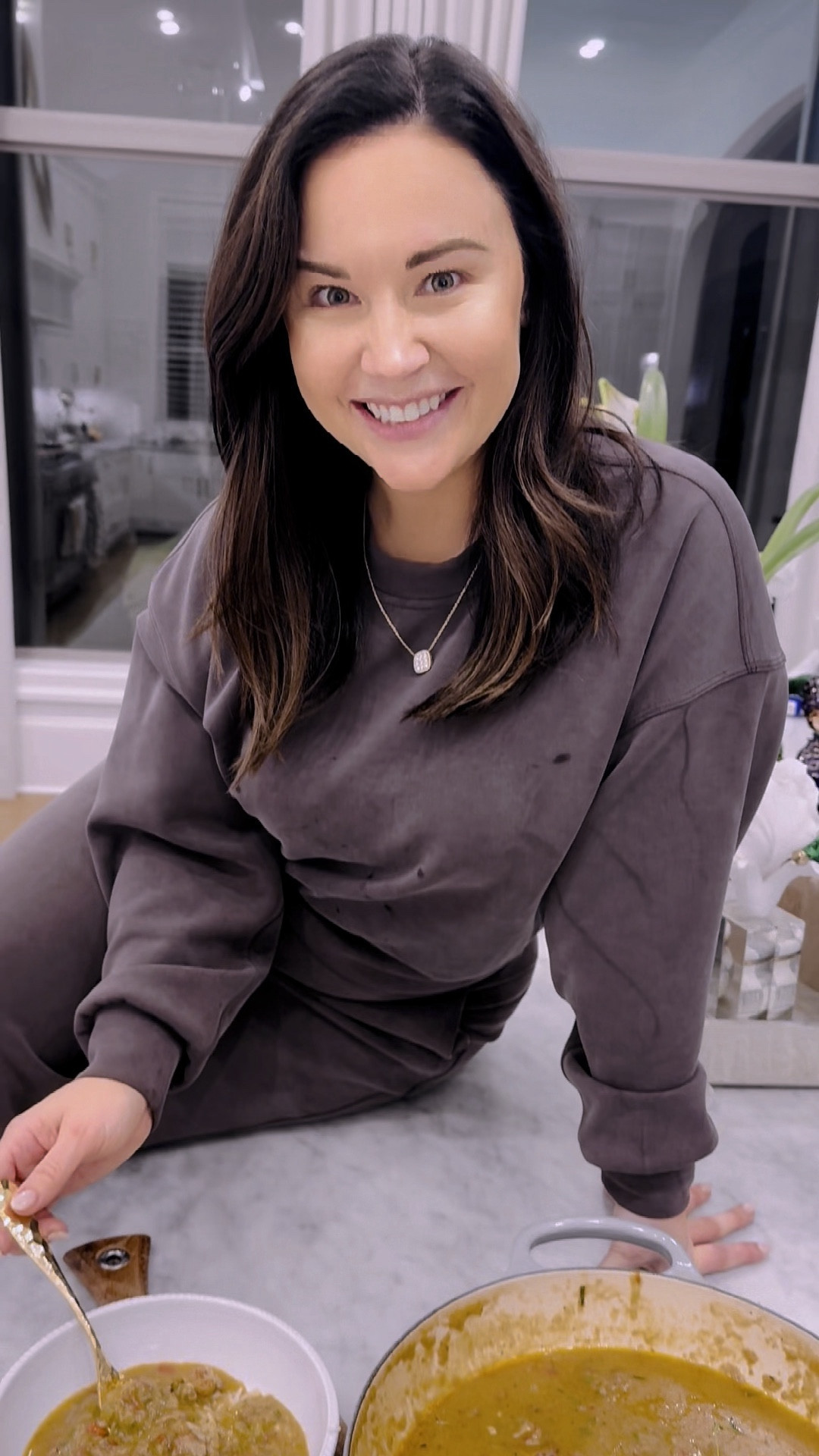 Cooking Crawfish Etouffee with my favorite pot in my favorite Lululemon lounge suit (yes I spilt food on it 🤪)

See below everything I used for this dish and some of my other favorite lounge sets!!!
✨Follow me on IG for the full recipe!!

#recipes #loungewear #bumpfriendly

#LTKVideo #LTKhome #LTKbump