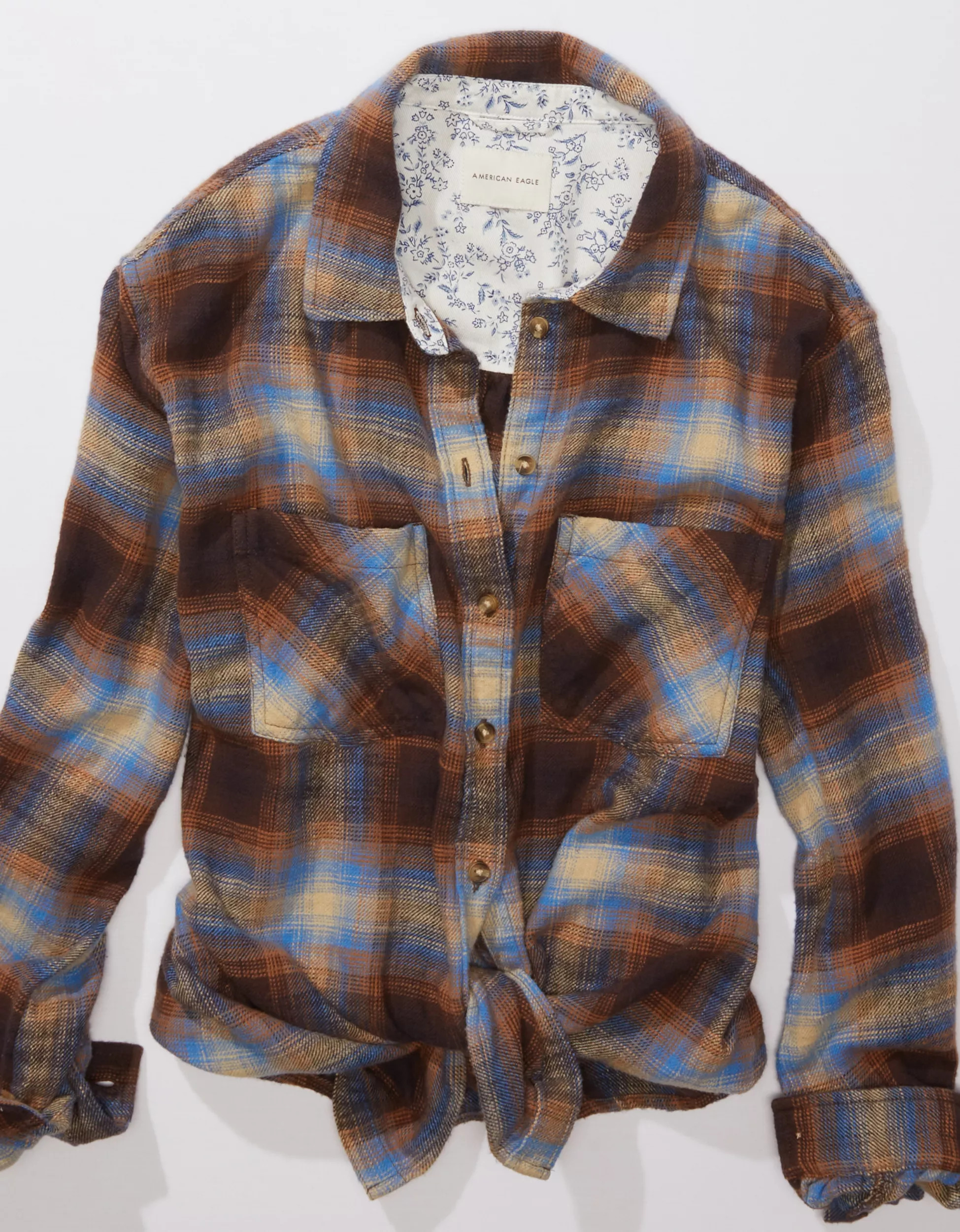AE Oversized Flannel Shirt | American Eagle Outfitters (US & CA)