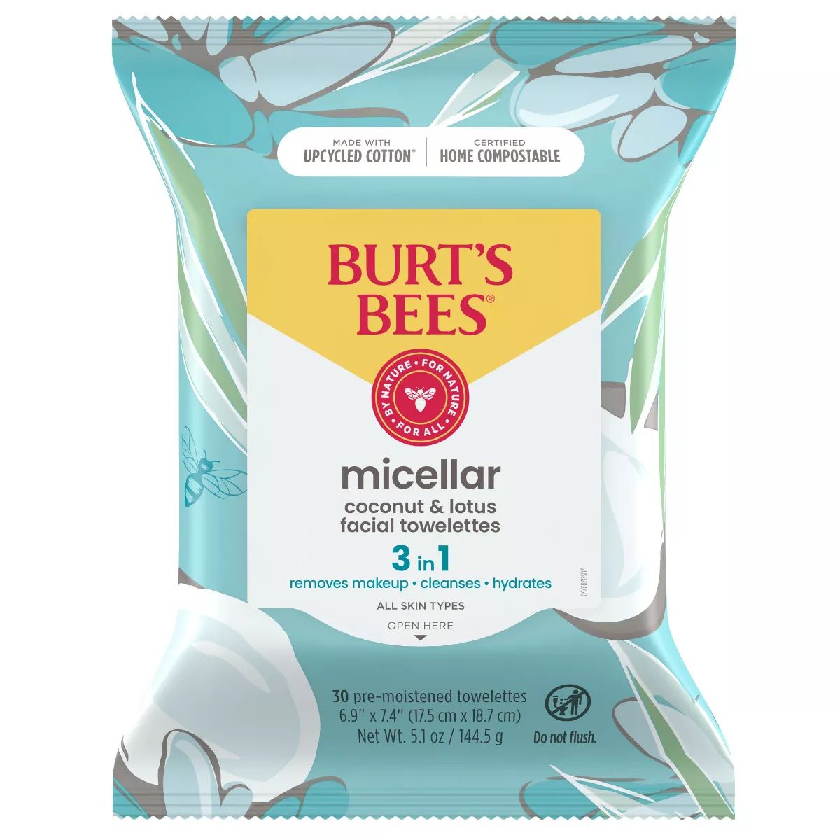 Burt's Bees Facial Cleansing Towelettes - 30ct | Target