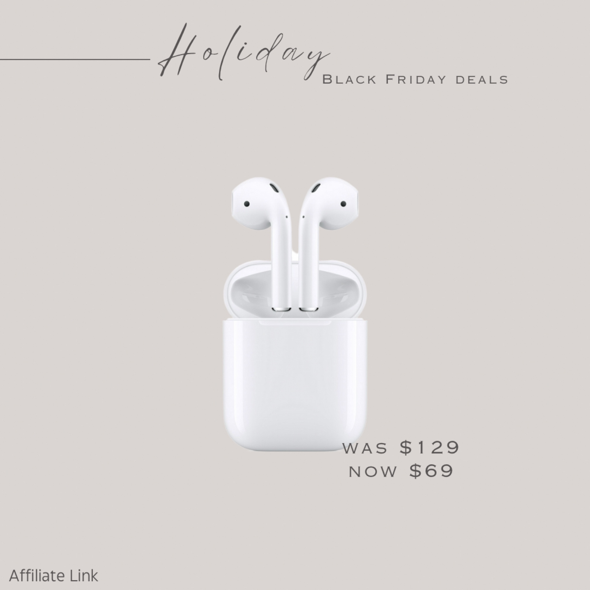 Holiday Black Friday sales! 

AirPods, Apple AirPods, headphones, Walmart, Walmart deals! 

#LTKHoliday #LTKGiftGuide #LTKHolidaySale