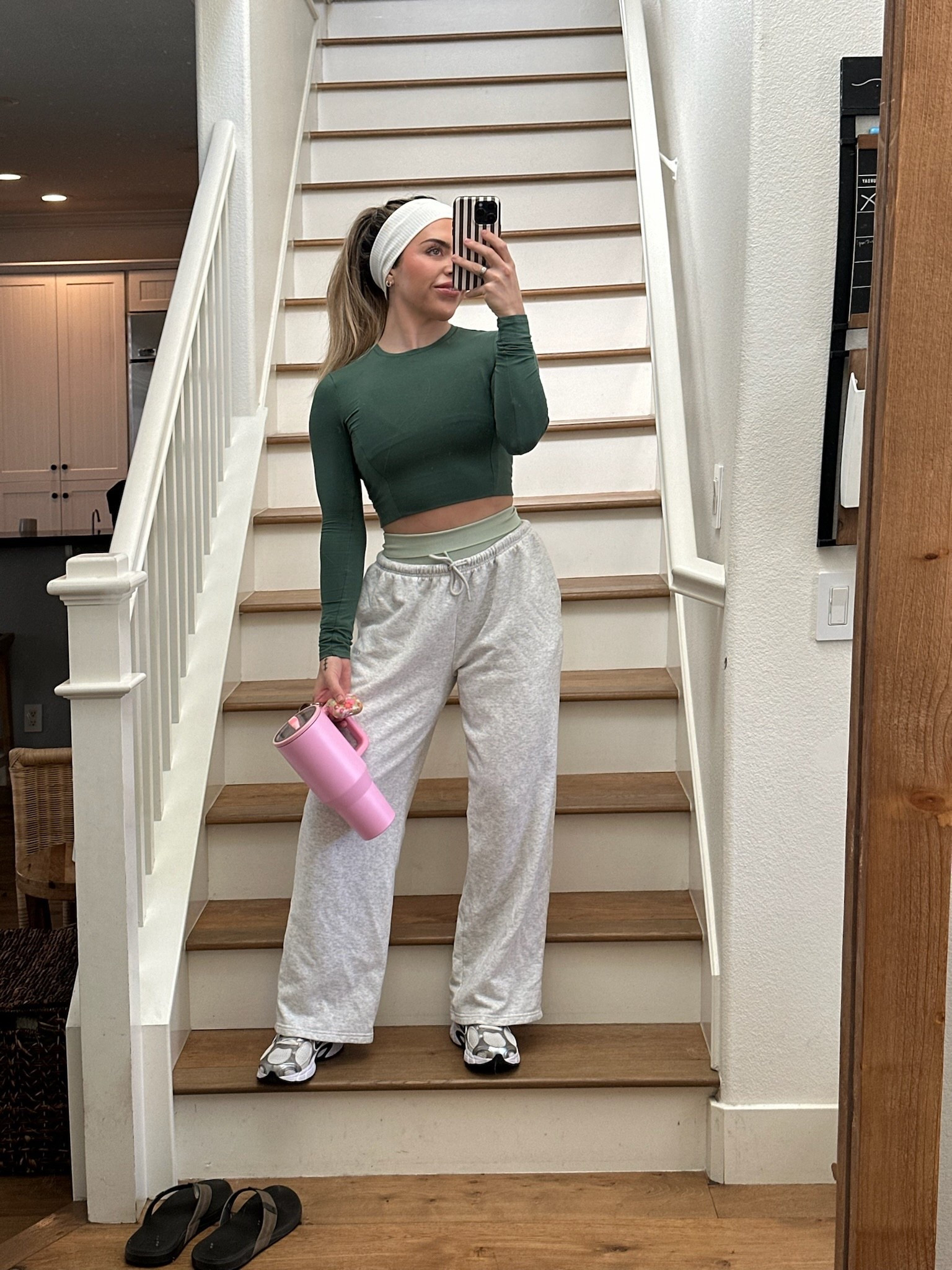 Headed to workout. Use code KKFIT to save 💚😊

#LTKActive #LTKfitnessgoals #LTKootd