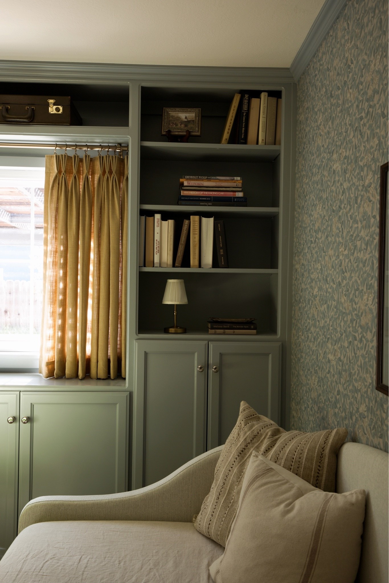 Finished our office thanks to our Lily Linen curtains from Neutral Curtains. We love the yellow against the blue 💛🩵 use code KORISSA27 for 27% off through 6/30!

#LTKHome