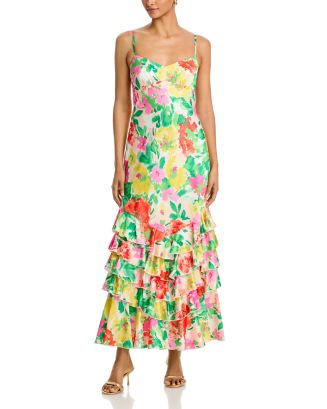 Floral Ruffle Maxi Dress - Exclusive | Bloomingdale's (US)