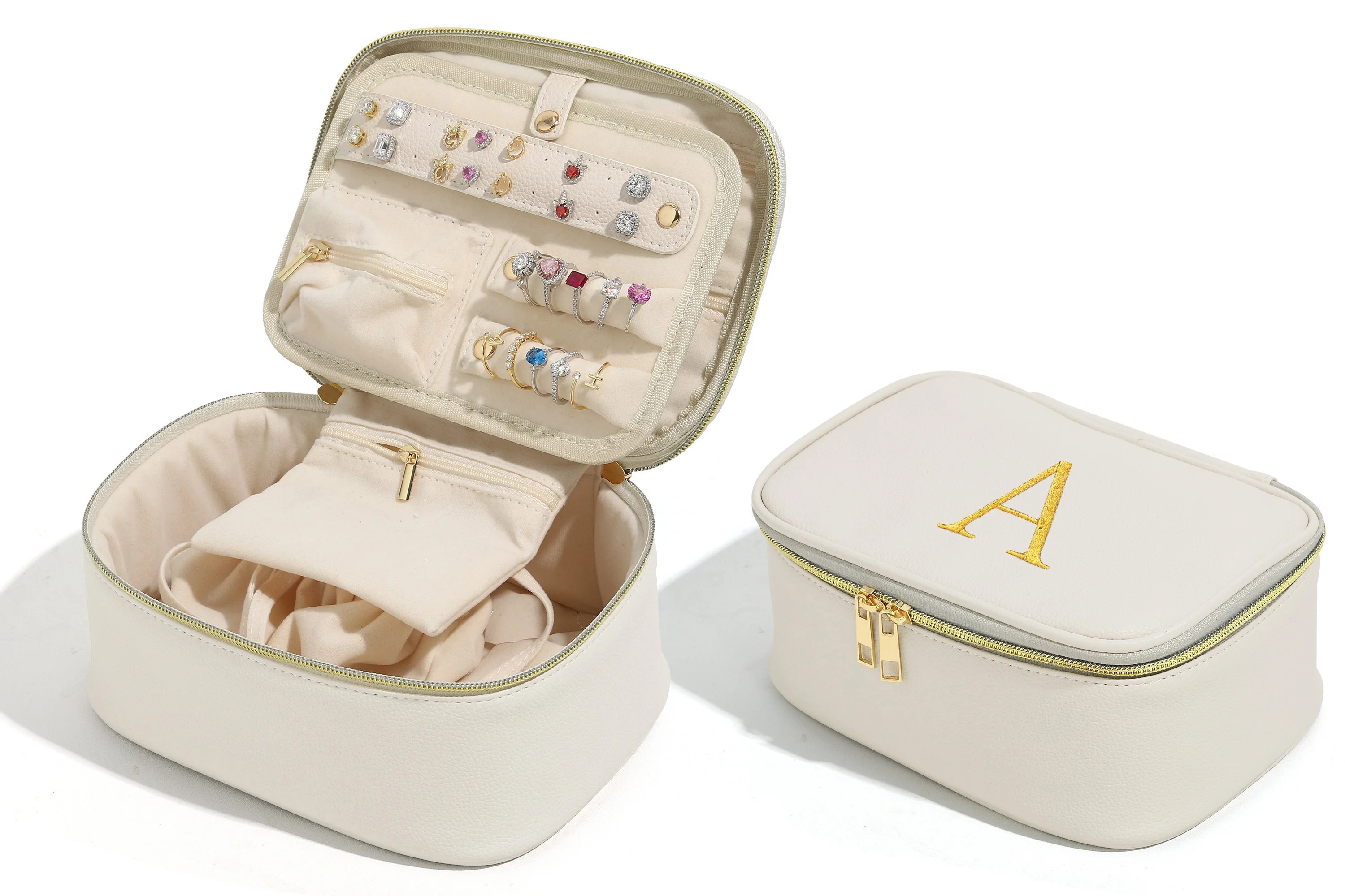 PARIMA Travel Jewelry Case Organizer Jewelry Box Travel Essentials Personalized Birthday Gift Wom... | Walmart (US)