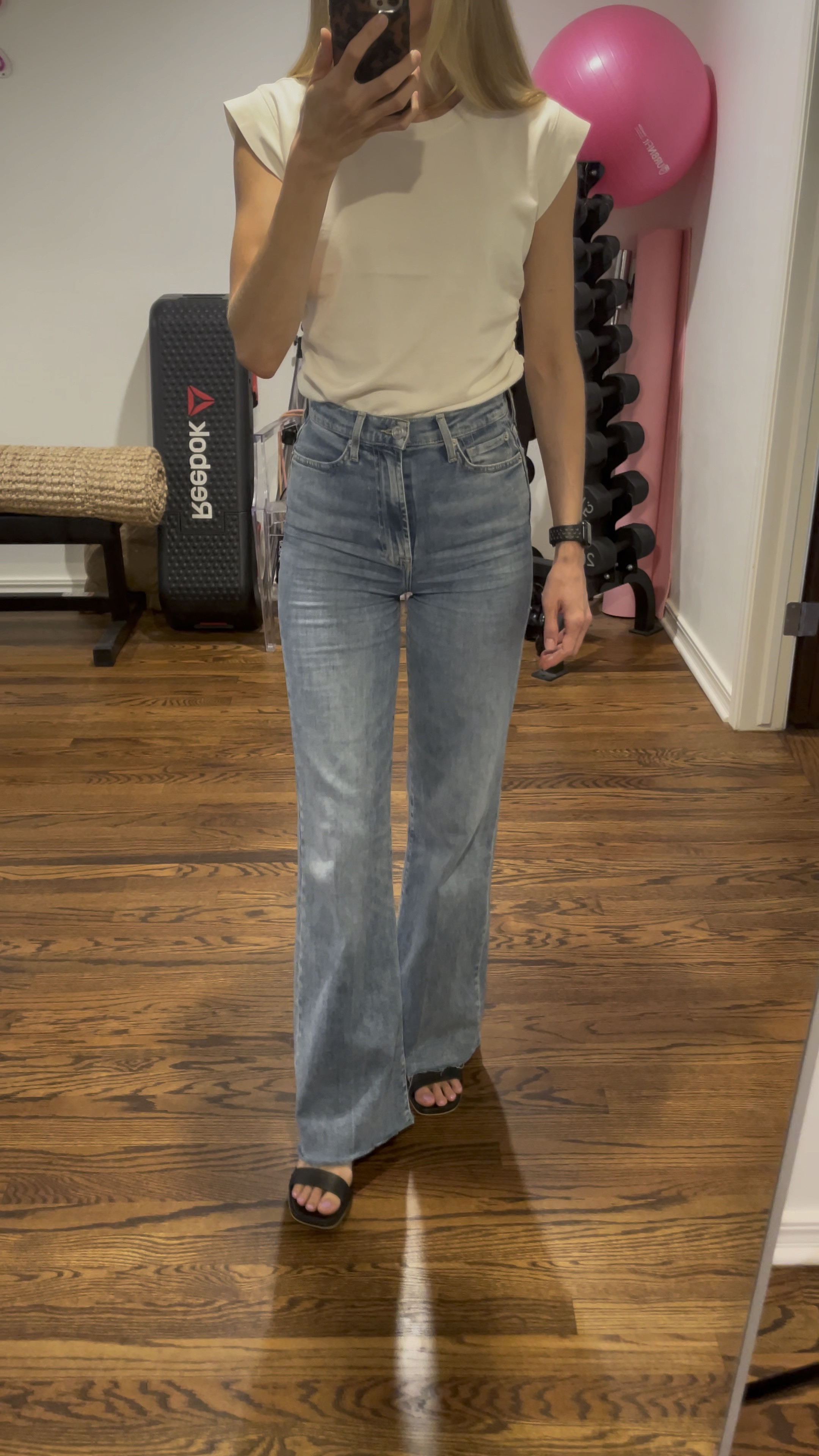 These jeans are stunning, soft, and the perfect wide leg jean for all seasons! Paired with an elevated basic white tee. You can’t go wrong with this classic outfit combo

Linked some other fall faves, including madewell 25% picks

fall pants, fall outfit, fall transitional outfit, back to school, teacher outfit, work outfit, basic white t shirt, casual work outfit, fall fashion, trends, school outfit, business casual, sneakers, Nike sneakers, sneakers with trousers outfit, high rise trouser, wide leg pants, pumpkin patch, school, travel outfit, casual work outfit, Halloween, casual Friday, family photos, jeans, Abercrombie 

#LTKfindsunder50 #LTKstyletip #LTKtravel