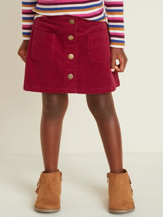 A-Line Corduroy Skirt for Toddler Girls | Old Navy (US)