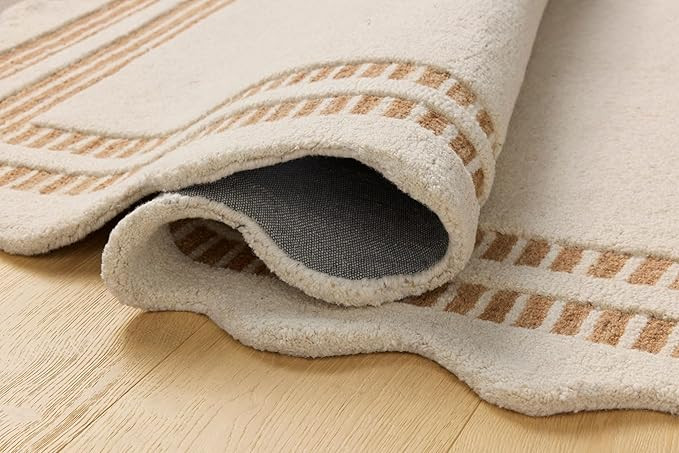 Loloi Chris Loves Julia Scottie Collection SCO-01 Fog/Ivory 5'-0" x 7'-6", .87" Pile Height, Area... | Amazon (US)