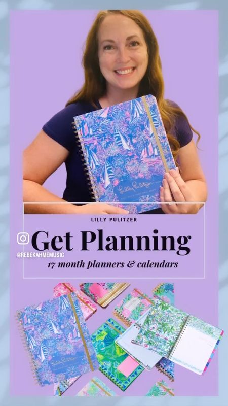 My favorite 17 month planner is back! I love the Lilly Pulitzer designs and functionality of their planners so much! 

#LTKunder50 #LTKFind #LTKBacktoSchool