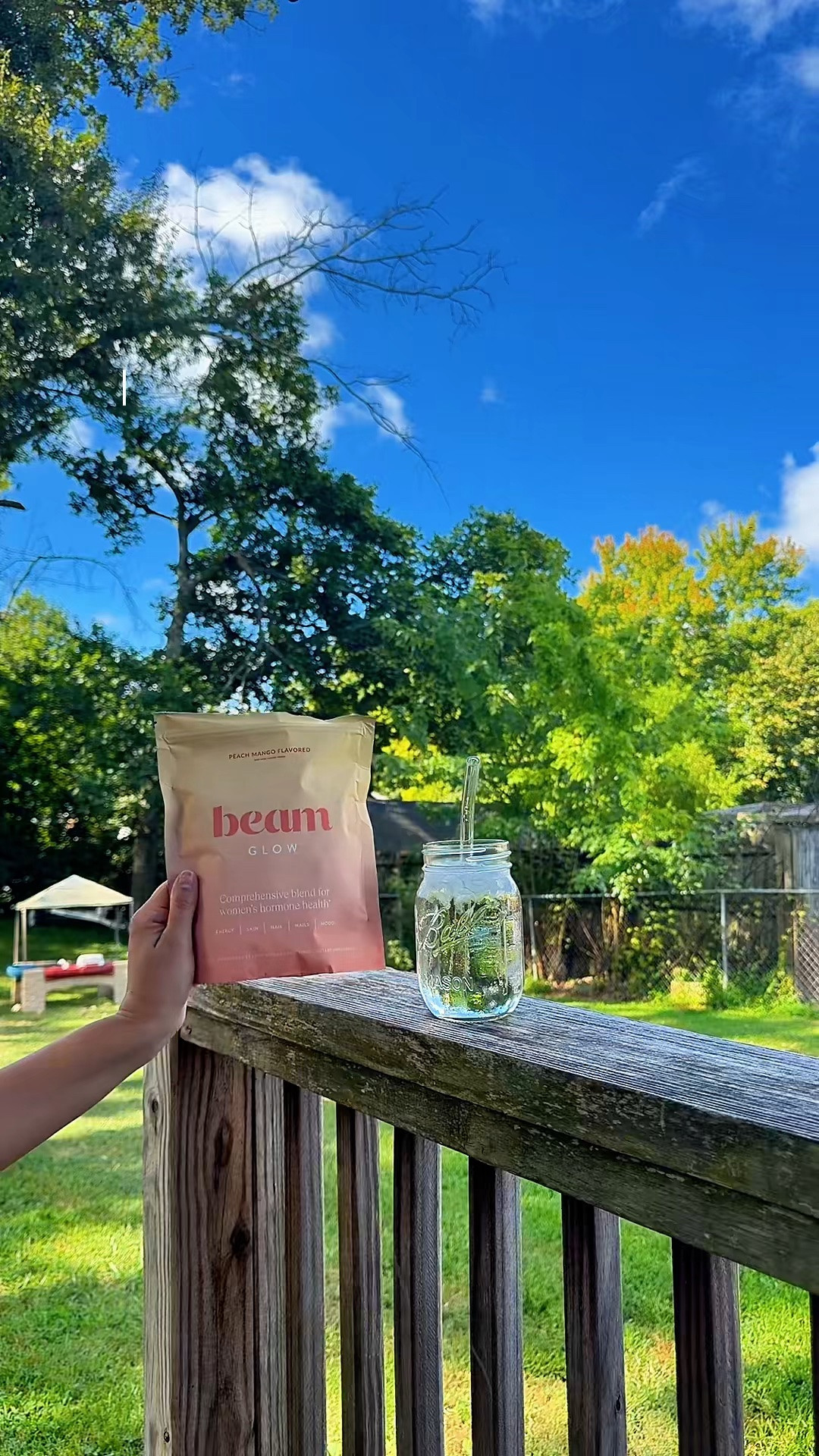 Let’s make a hormone balancing drink that actually tastes good!!! This peach mango flavor is my favorite!!! 🍑🥭 This @Beam  glow is filled with lots of vitamins, minerals, and antioxidants to help support hormone health, metabolism, and immune function, plus electrolytes for added hydration. All the good stuff to help us feel our best ✨✨

#LTKfitnessgoals #LTKselfcare #LTKfoodie