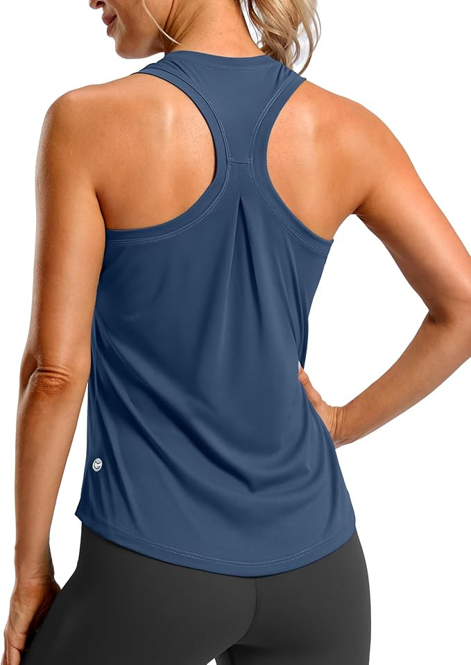 G Gradual Women's Workout Tank Tops Racerback Athletic Yoga Tops Loose Fit Sleeveless Running Gym... | Amazon (US)