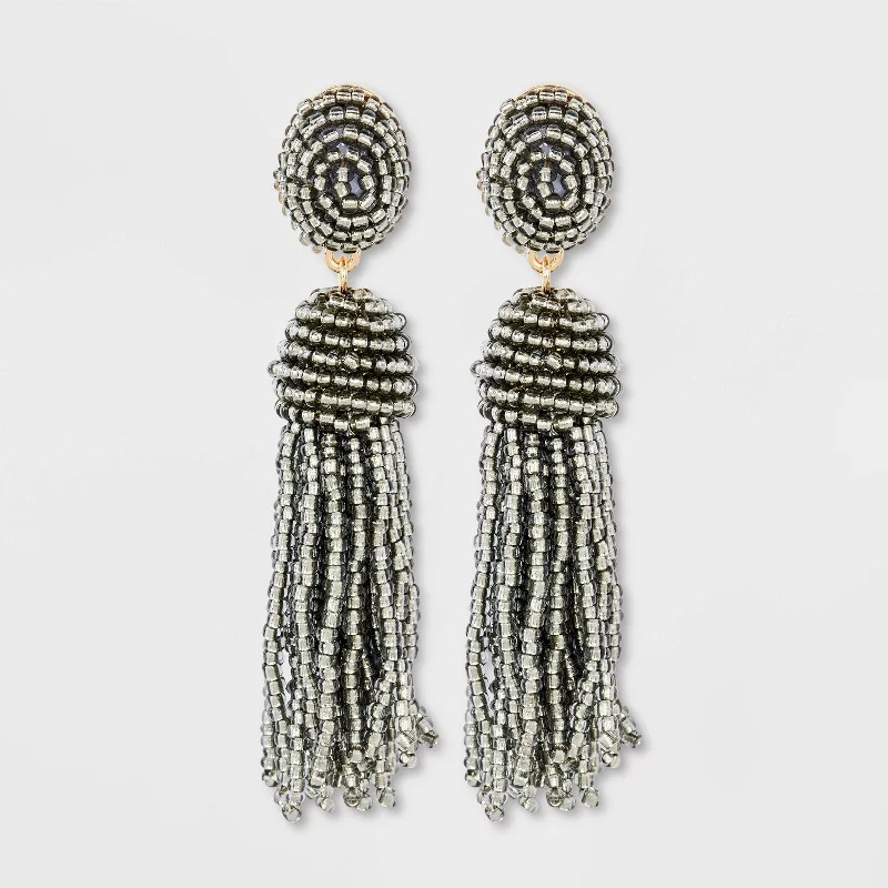 SUGARFIX by BaubleBar Polished Beaded Tassel Earrings | Target