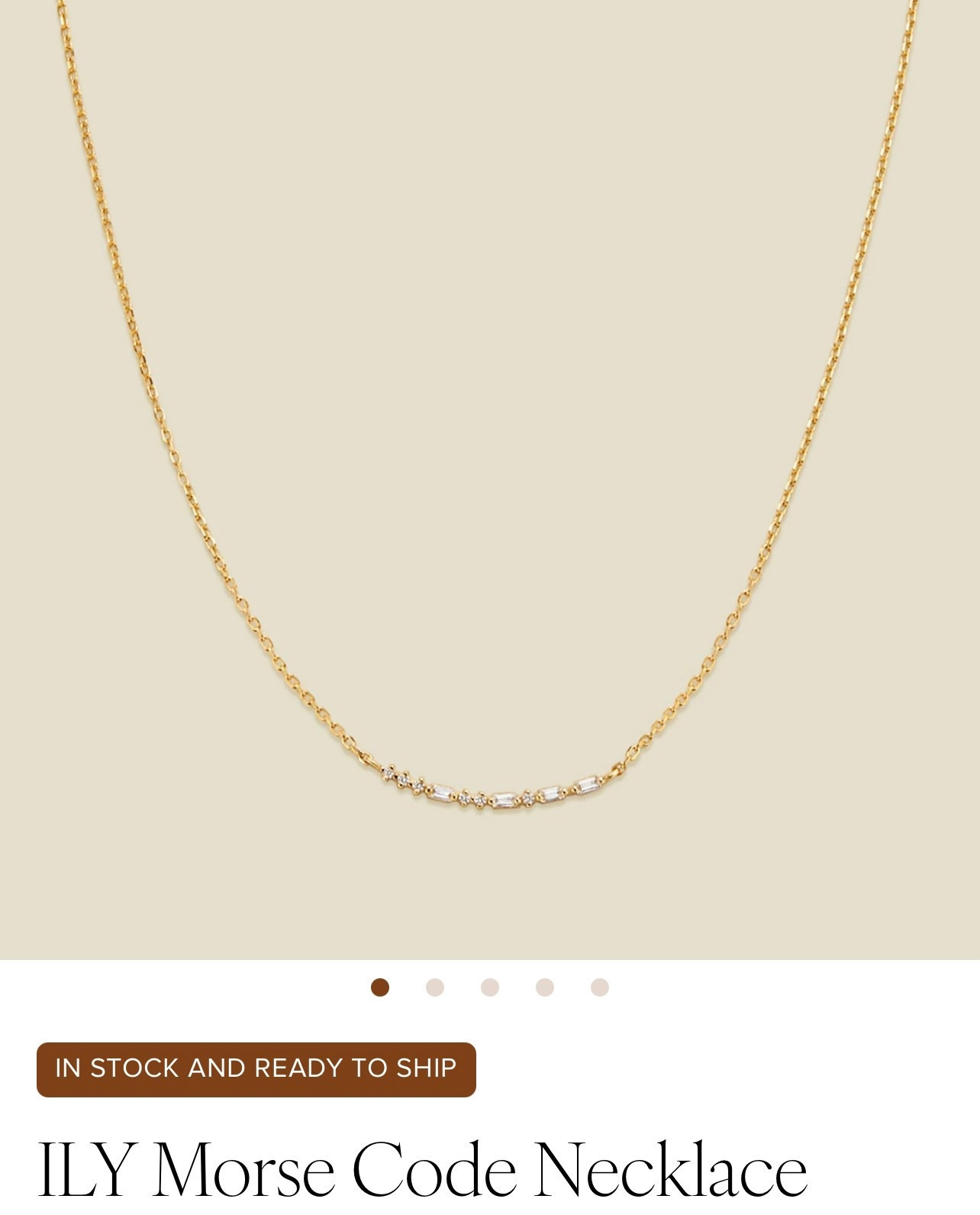 ILY (I Love you) morse code necklace. Made By Mary has well made jewelry and the packaging is absolutely stunning. 
#jewerly #ILY #morsecode #meangful ￼

#LTKootd