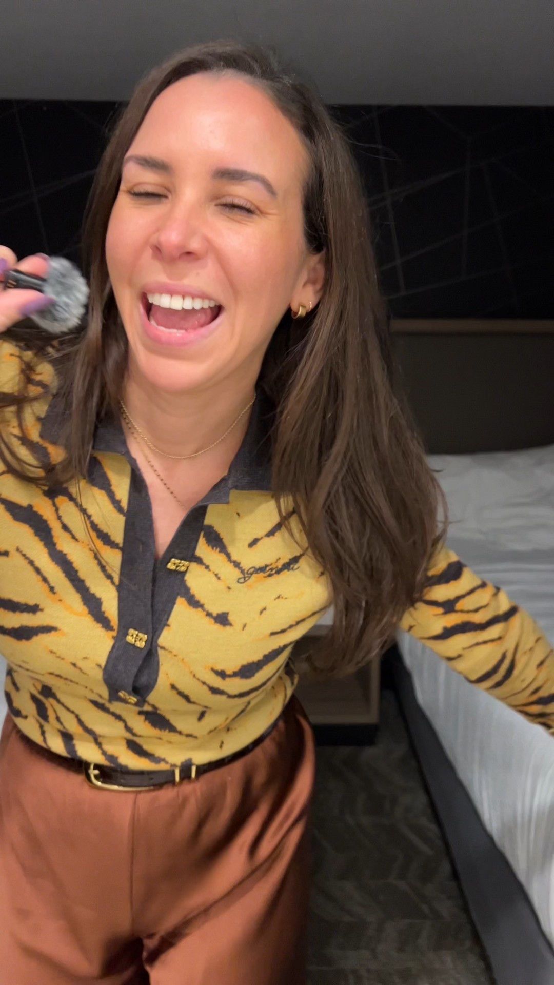 Workwear. Work travel. Ganni. Silk laundry. Rent the runway. Work dinner. Silk pants. Satin pants. OOTD. Winter ootd. 

#LTKootd #LTKdayinmylife #LTKWorkwear