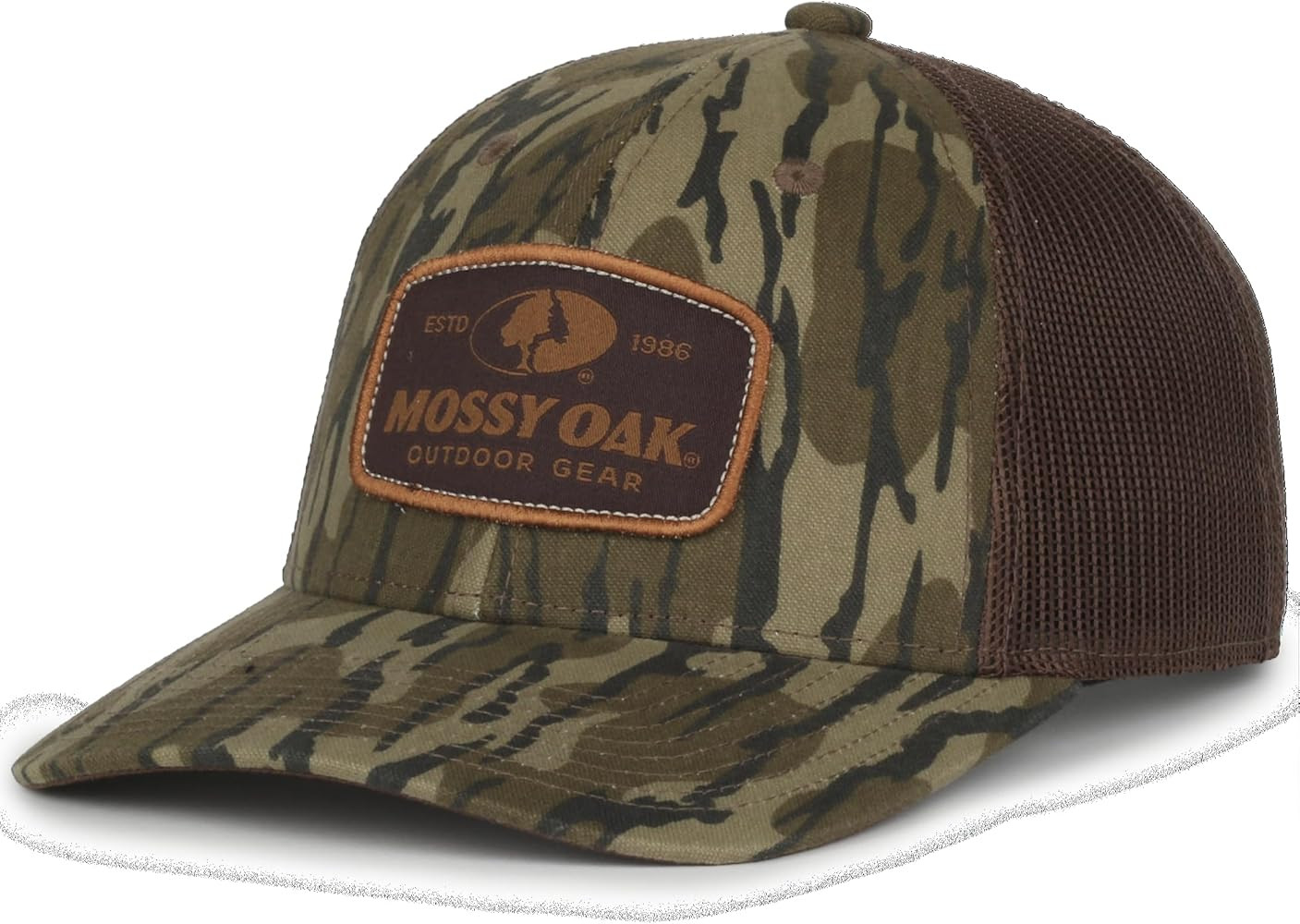 Outdoor Cap Men's Standard Mofs54, Mossy Oak Original Bottomland/Brown | Amazon (US)