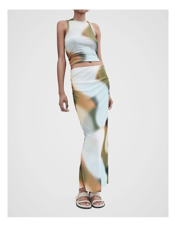 UnisonRuched Mesh Skirt in Multi | Myer