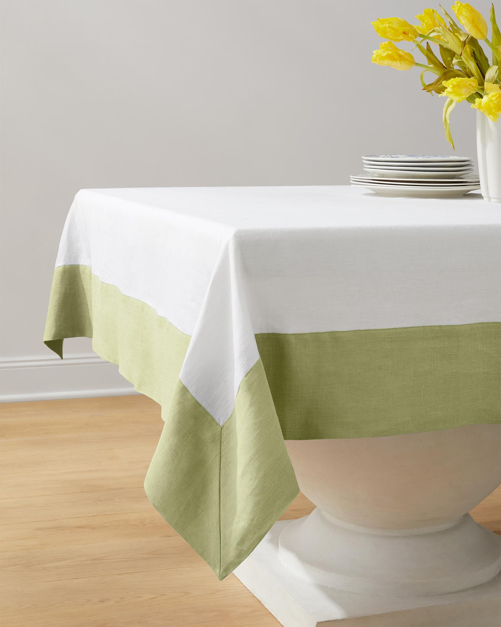 Salento Border Tablecloth | Serena and Lily