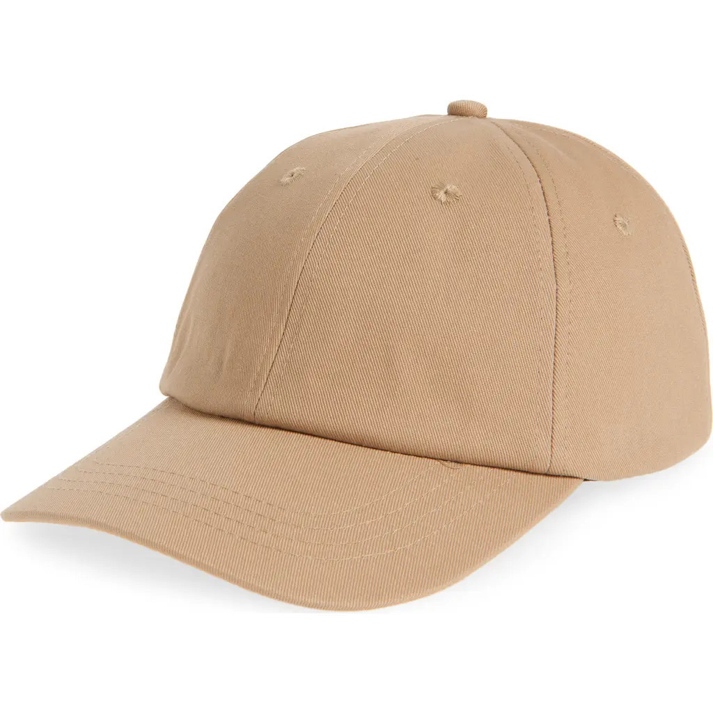 Treasure & Bond Cotton Twill Ball Cap in Tan at Nordstrom | Nordstrom
