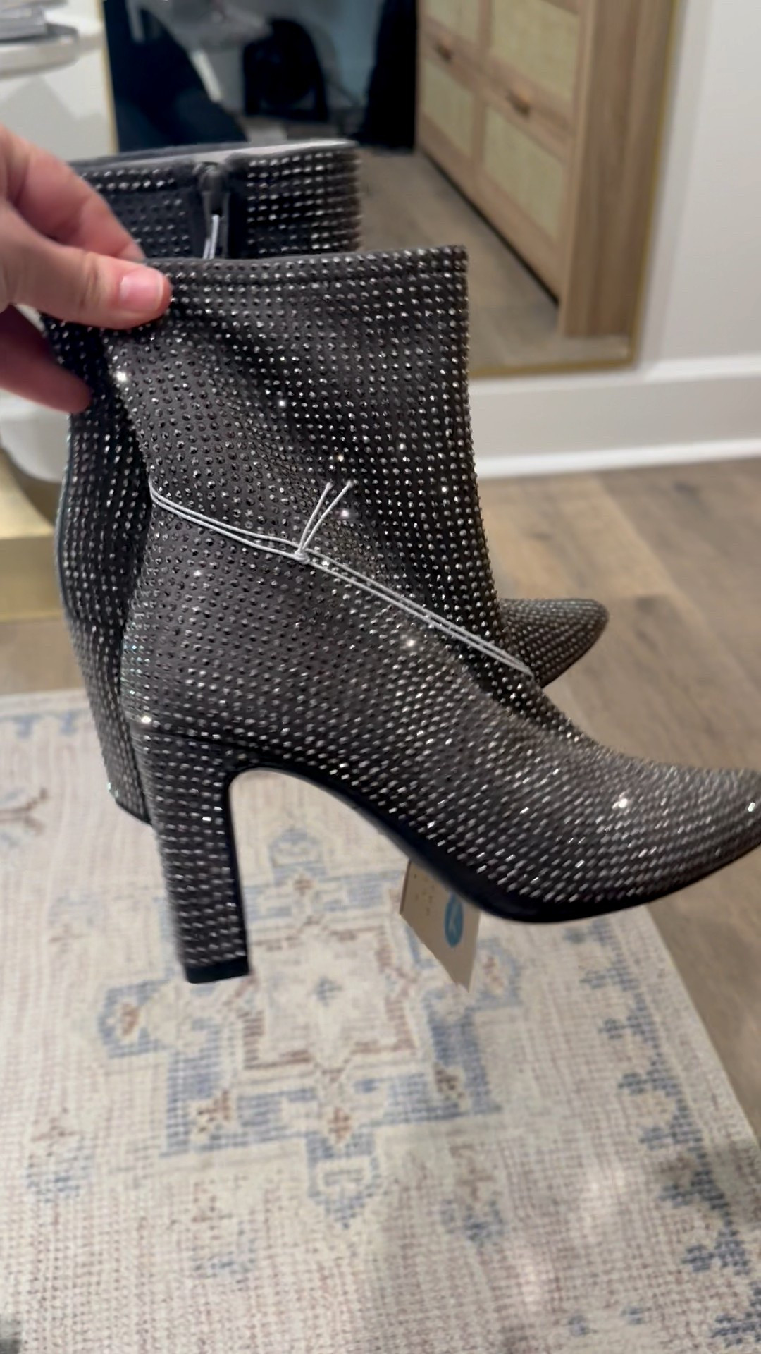 Rhinestone boots, boots, holiday shoes, Christmas style, boots 

#LTKHoliday