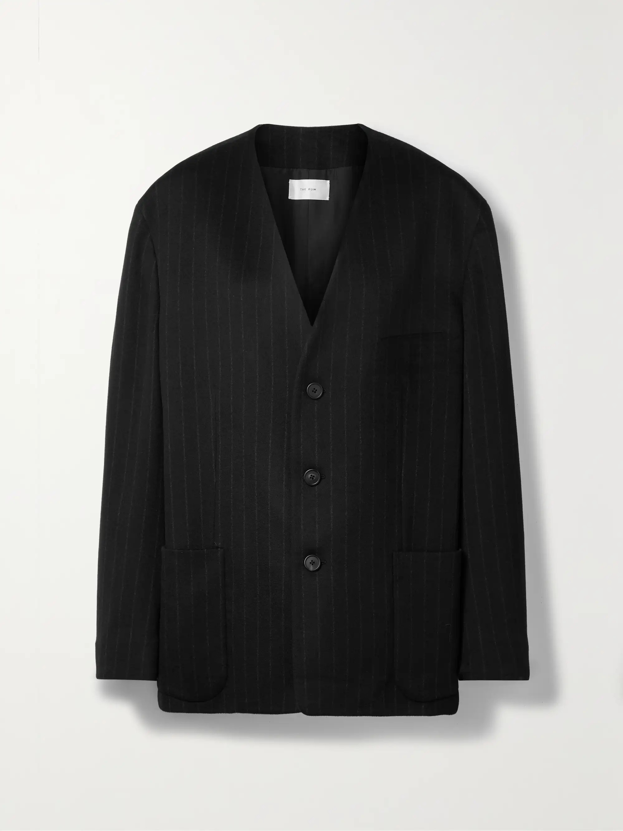 Torania oversized pinstriped cashmere blazer | NET-A-PORTER (US)