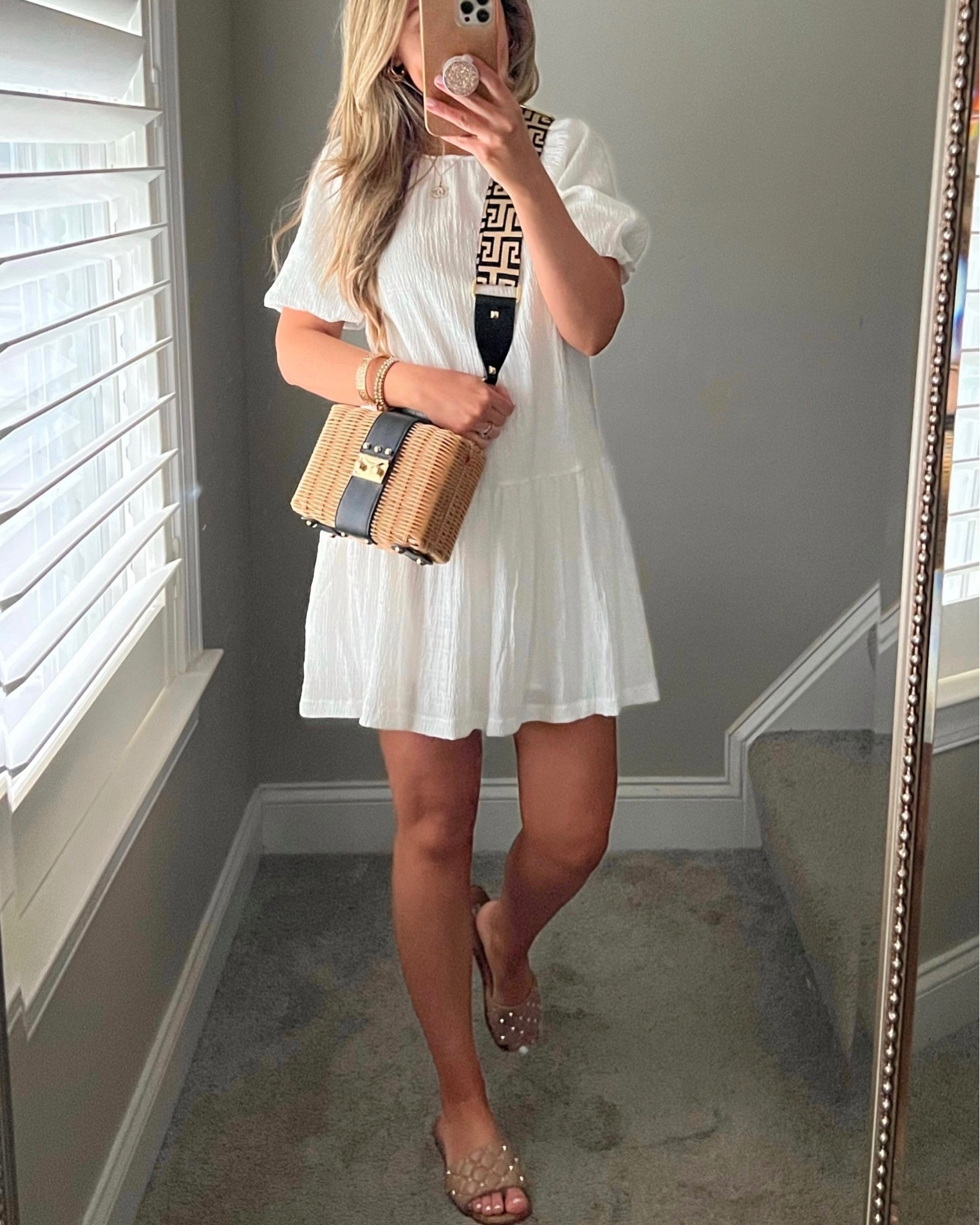 Vacation outfit, white mini dress 

#LTKtravel #LTKGiftGuide #LTKFind