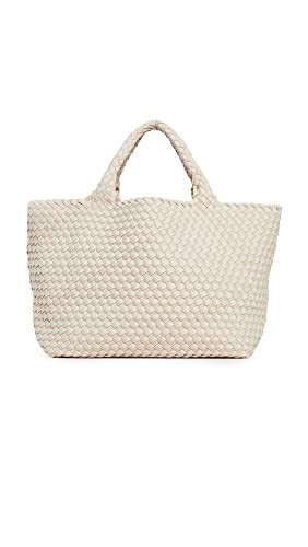 Naghedi Women's St Barths Medium Tote, Ecru, Off White, One Size | Amazon (US)