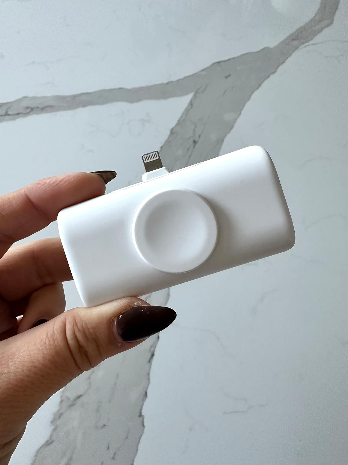 2 in 1 portable iPhone and Apple Watch charger! Makes a great stocking stuffer gift for him, her & t | Amazon (US)