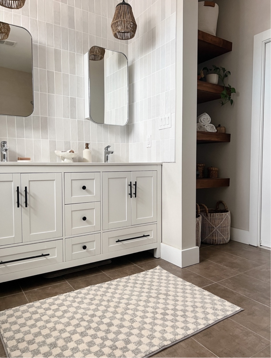 Clean and simple organic modern bathroom - bathroom decor, bathroom inspo 

#LTKhome #LTKFind